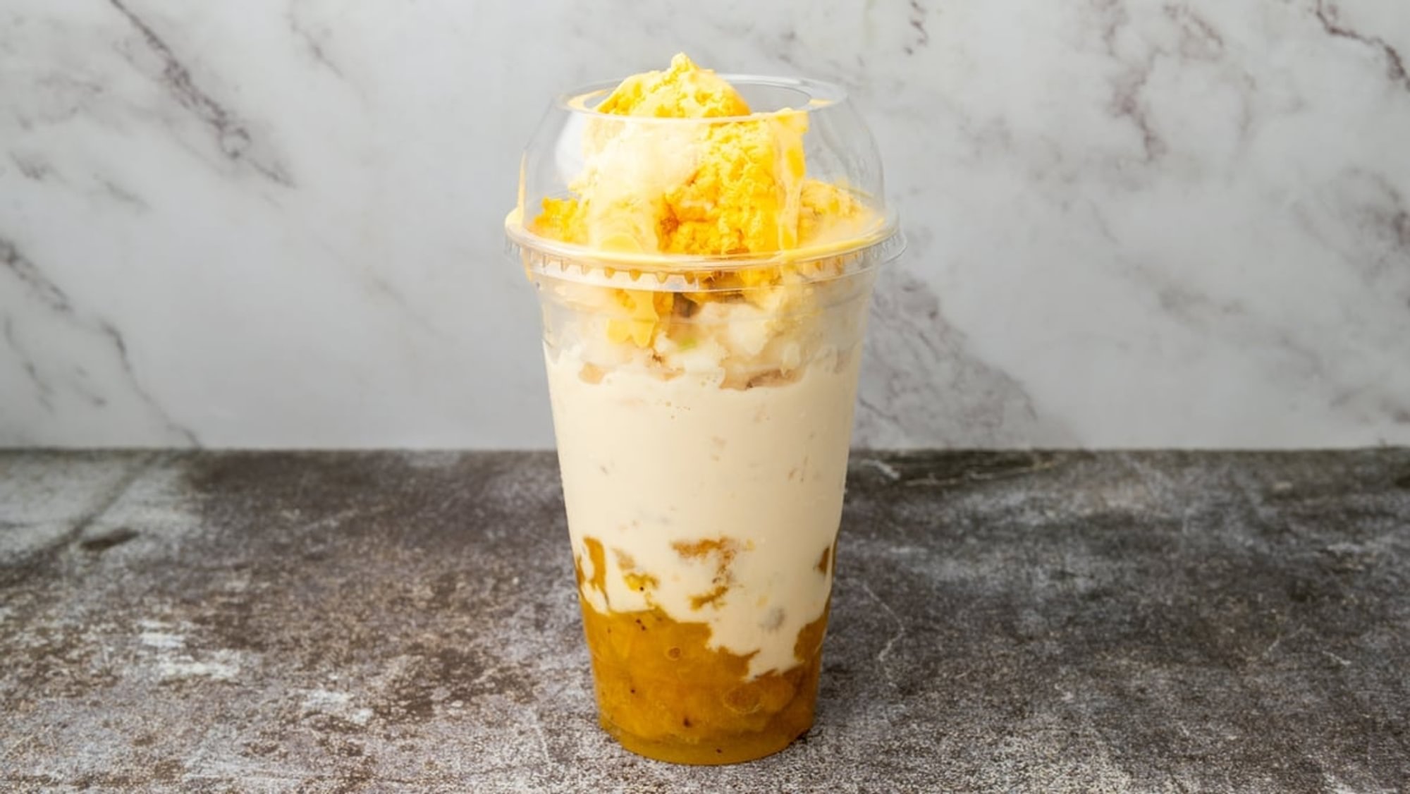 Saging Con Yelo with Ice Cream