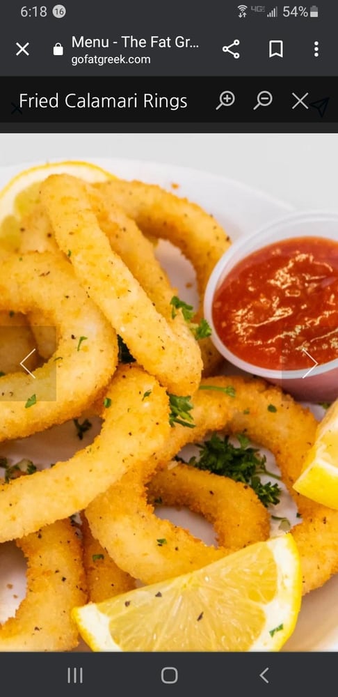 Fried Calamari Rings