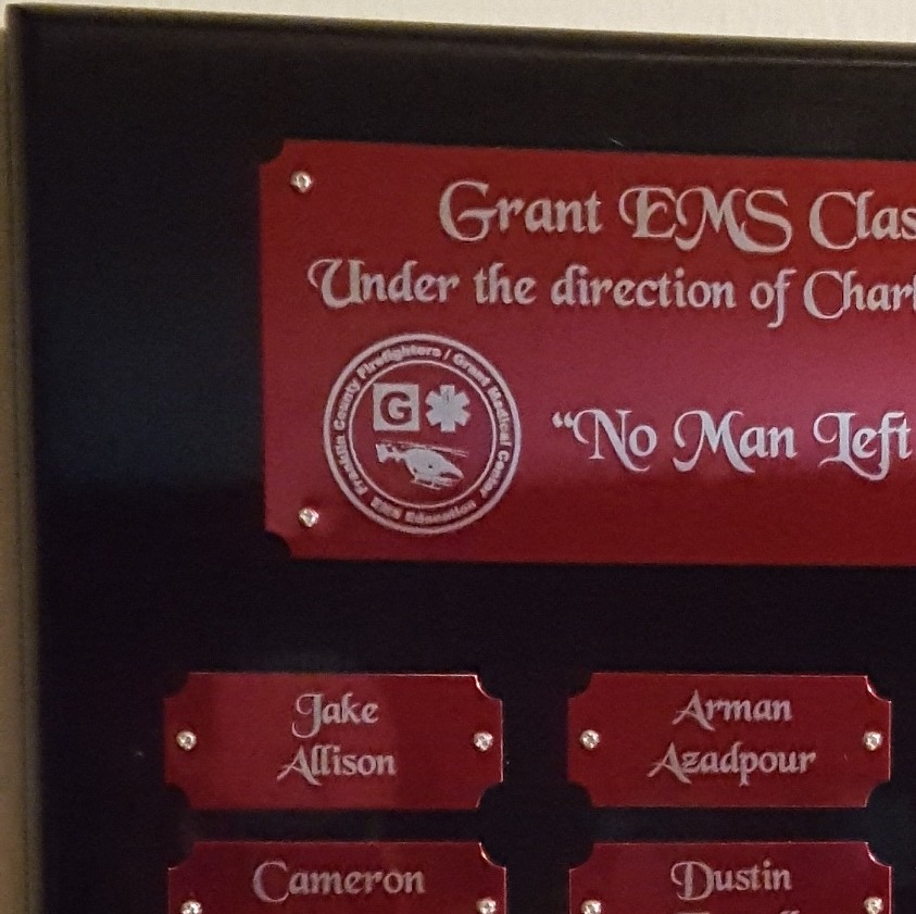 Perpetual plaques with custom name plates for a unique look to match your organization