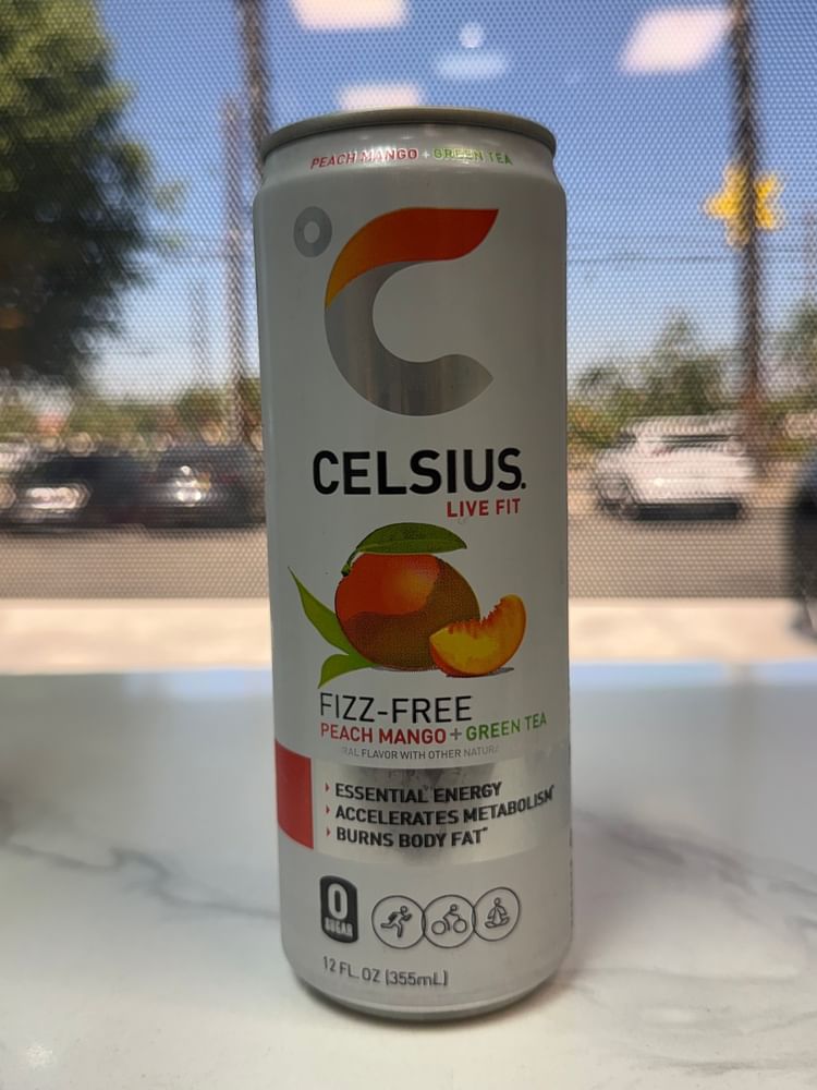 Celsius Peach Mango