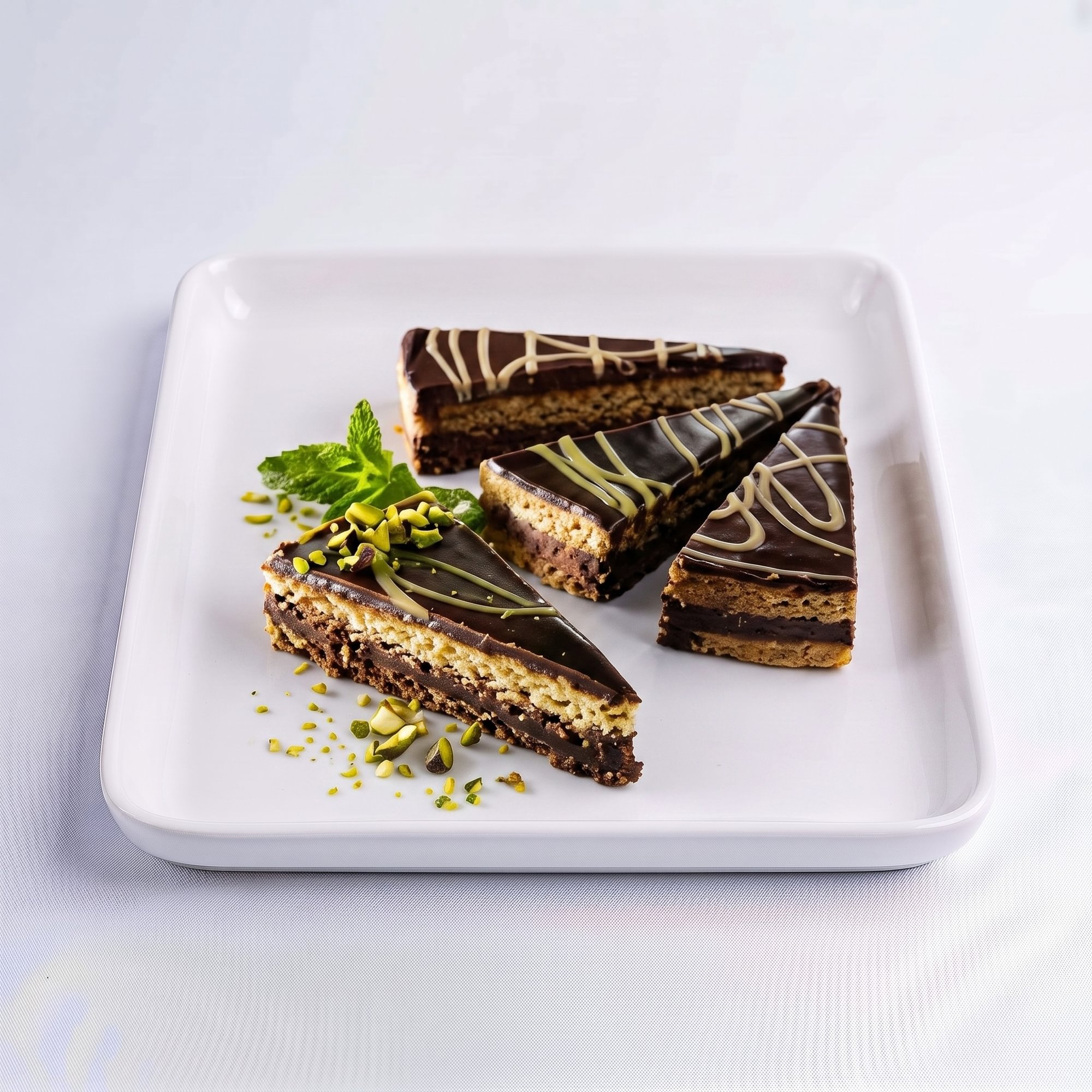 Pistachio Chocolate Cake