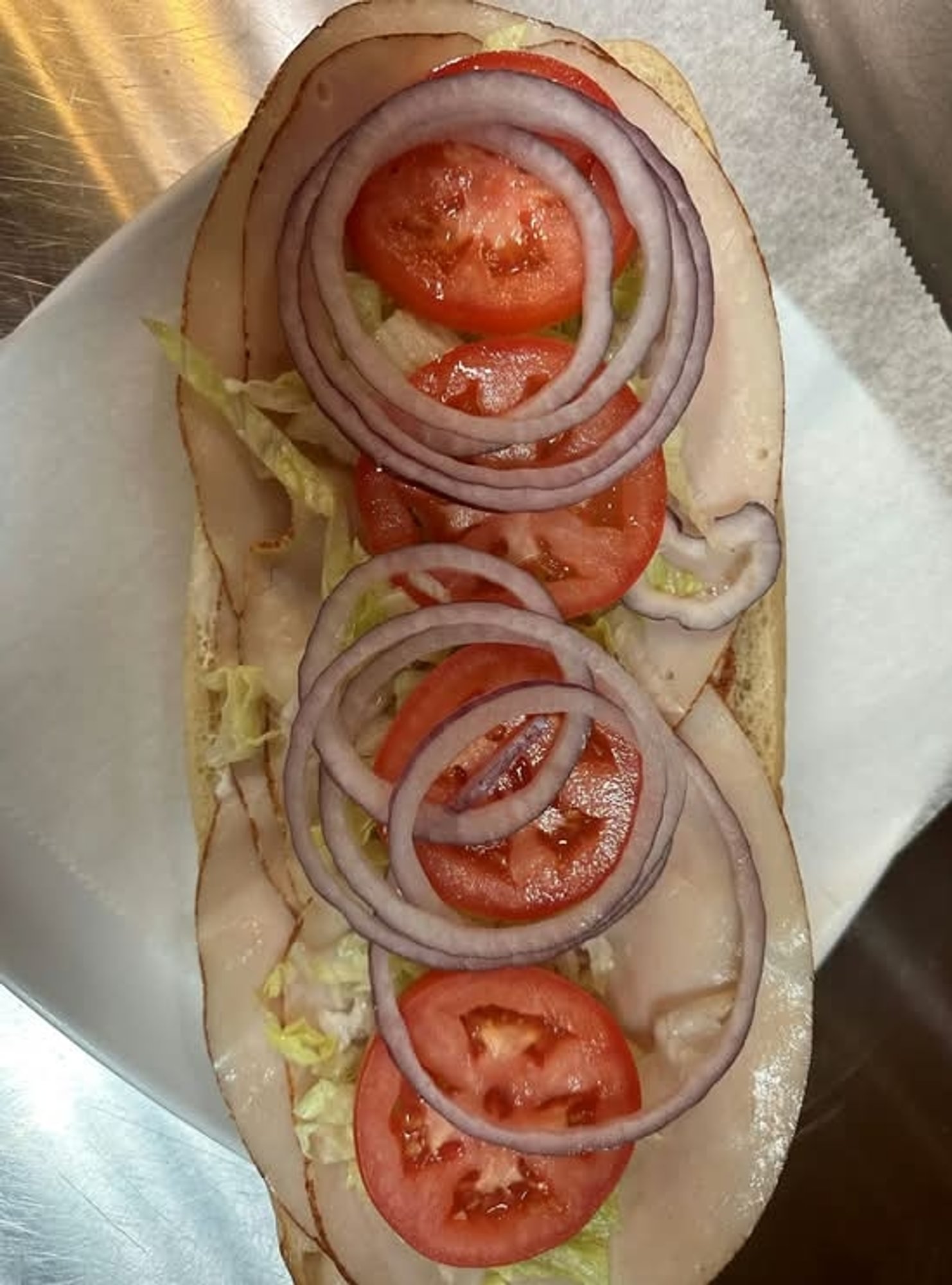 Turkey Hoagie Wrap