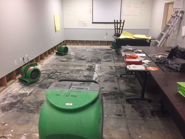 Water damage? Don't worry, our SERVPRO of South Jordan/ North Draper team is Here to Help.