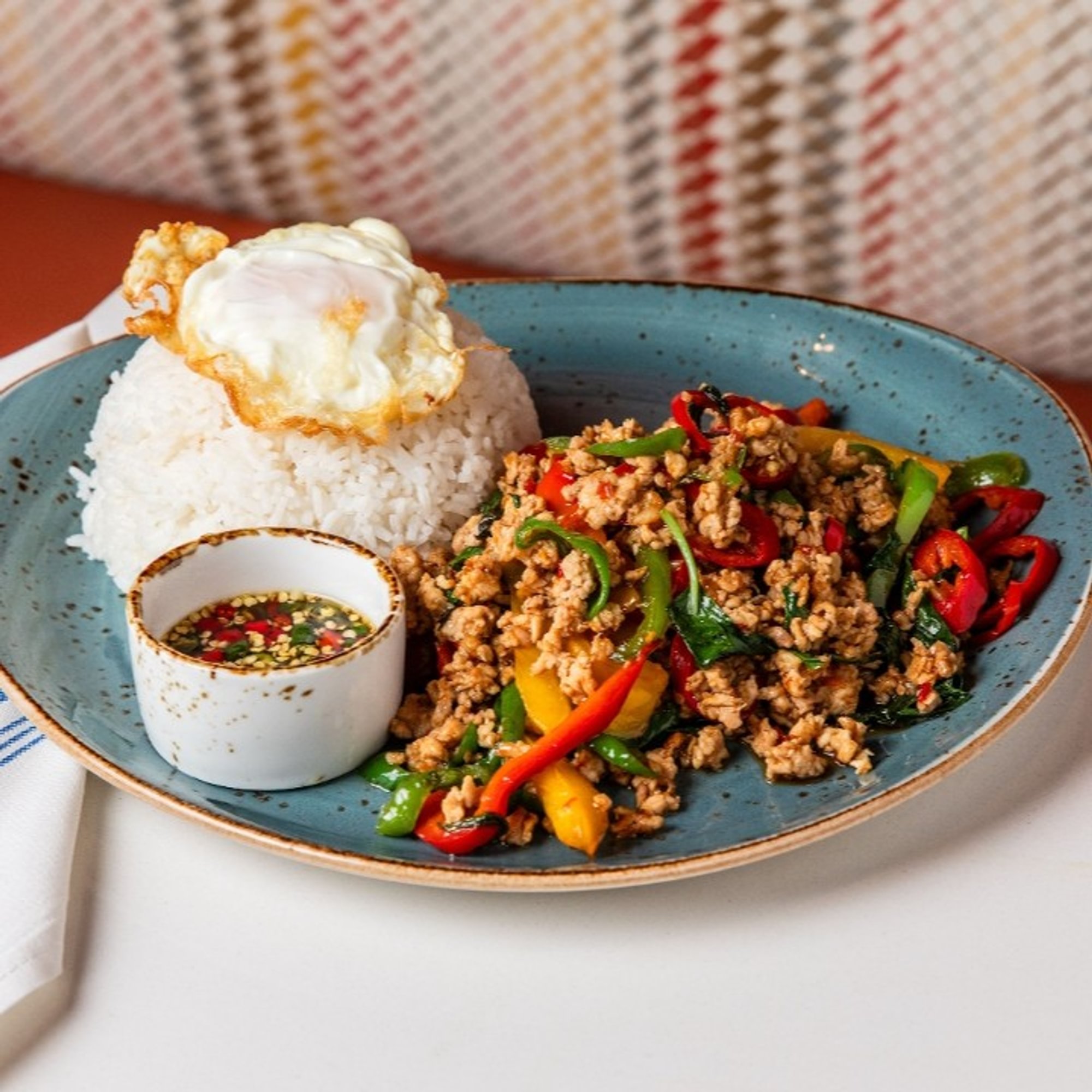 Lunch Spicy Basil (Pad Kra Pow)