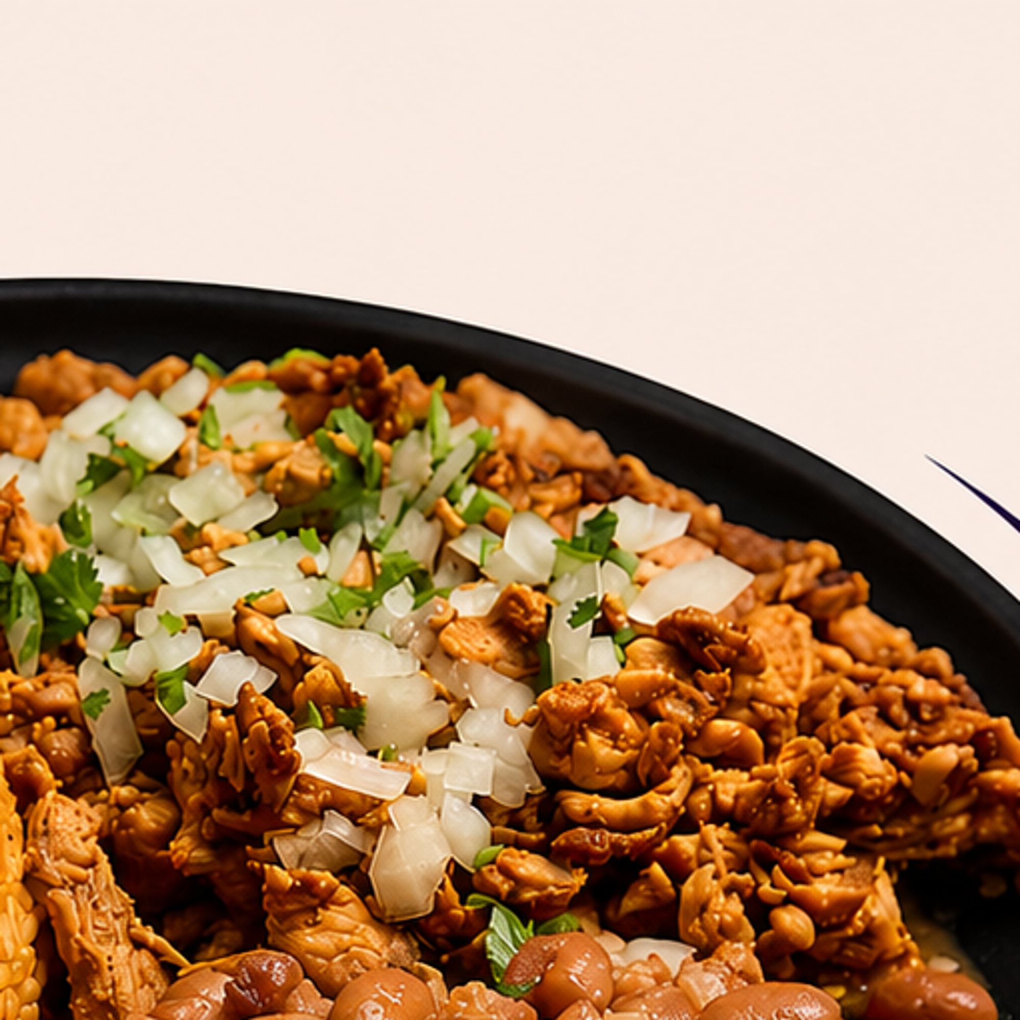 Libra de Pollo Con Tortillas Cilantro Y Cebolla