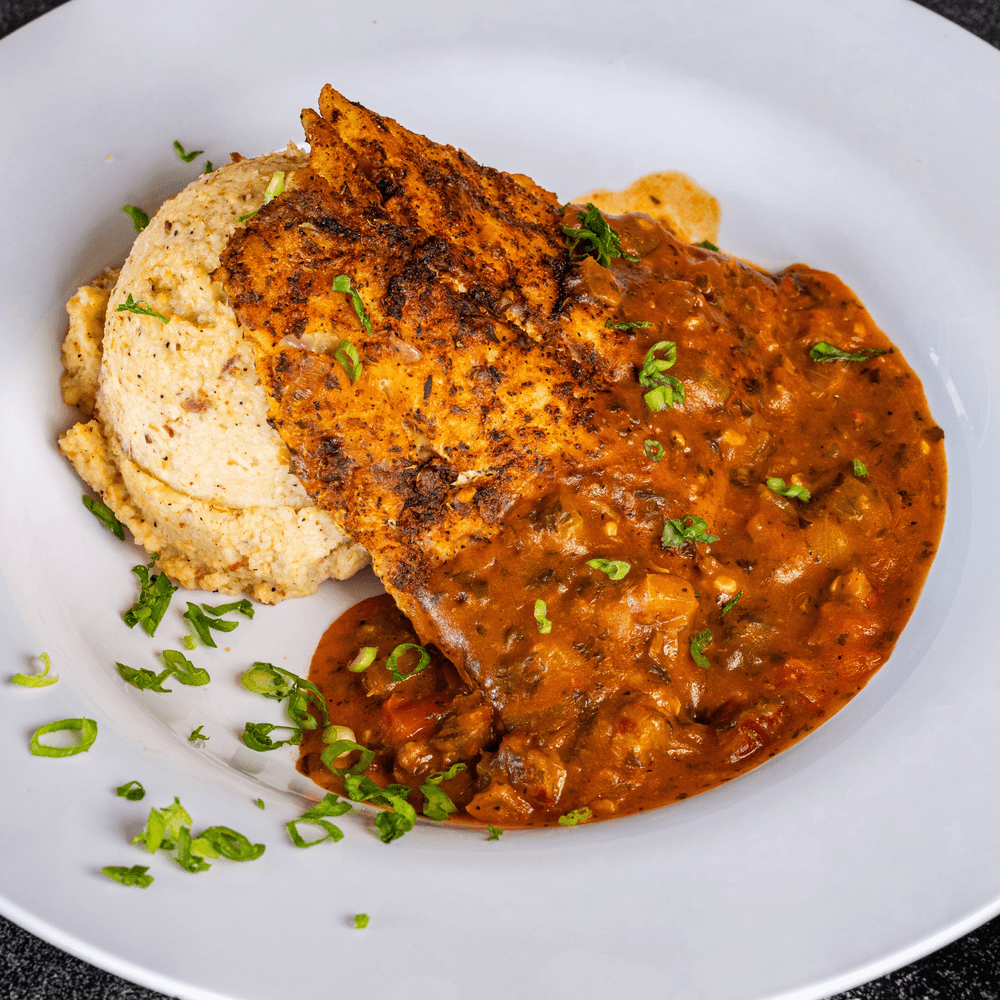 Fish & crawfish etouffee