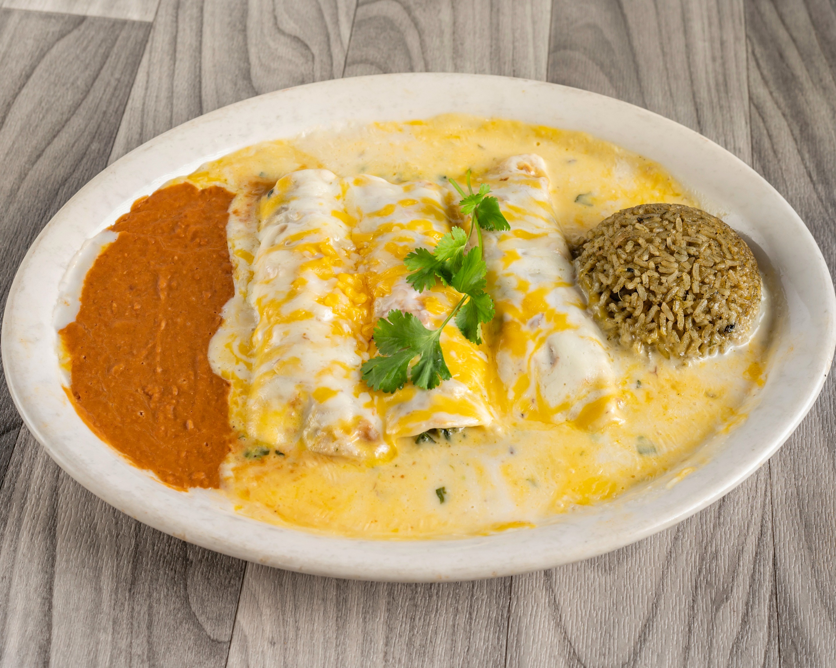 Spinach Enchiladas