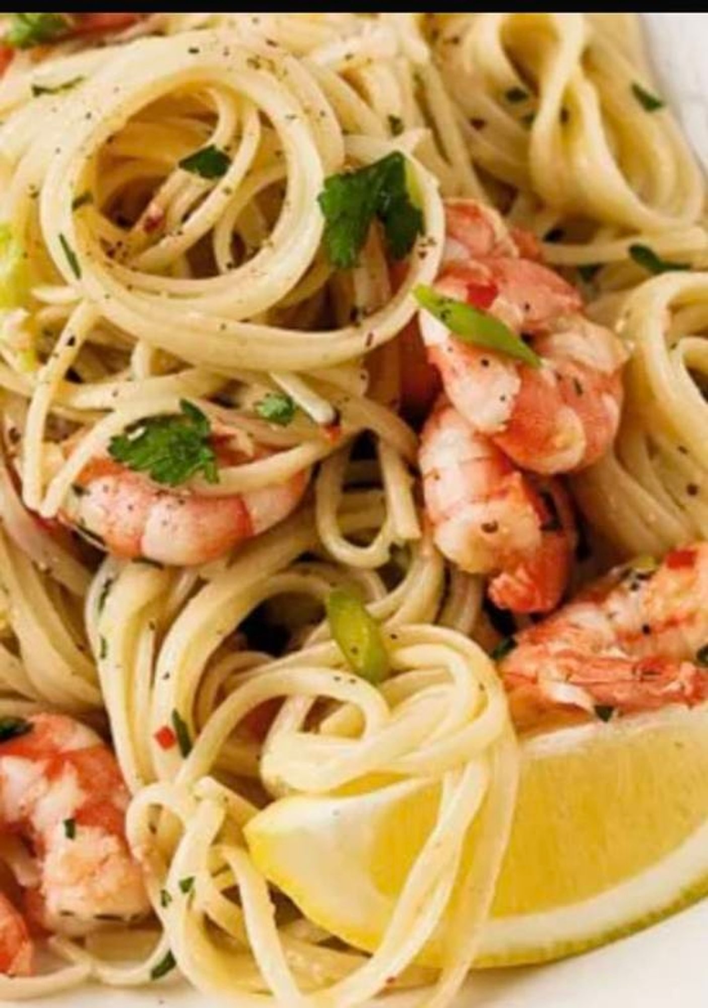 Linguine with Prawns