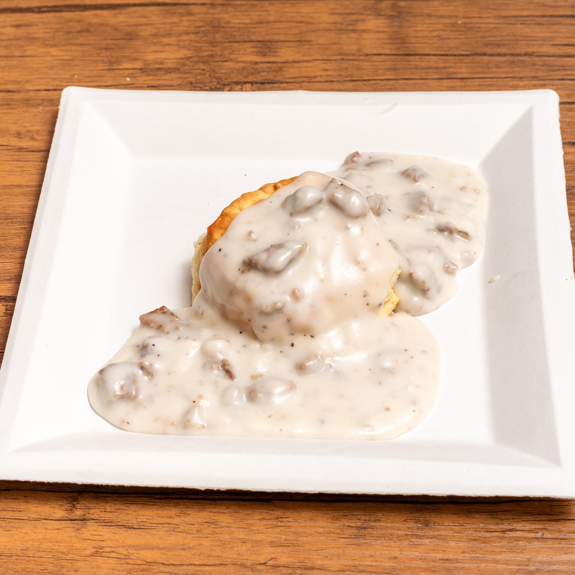 Sausage Gravy Biscuit