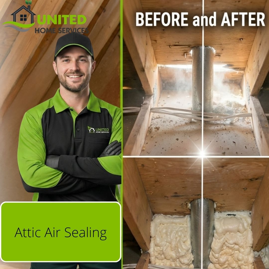 Attic Air Sealing - Plano