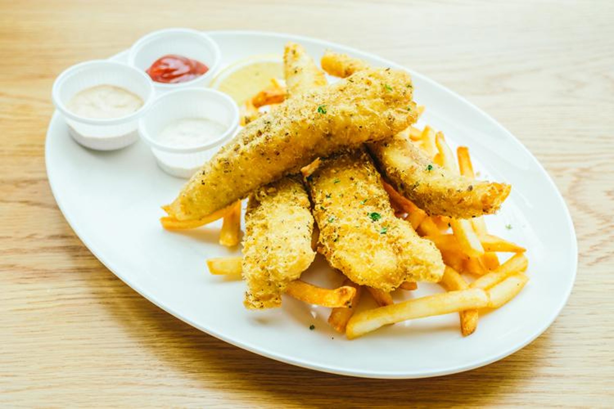 2 Fried Filets with 2 Regular Sides