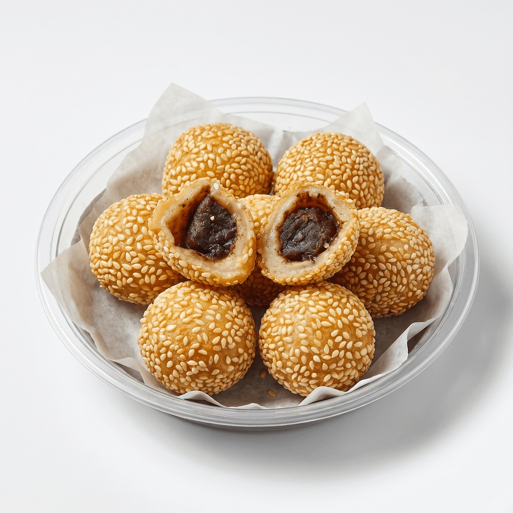 Sesame Ball with Sweet Bean Paste