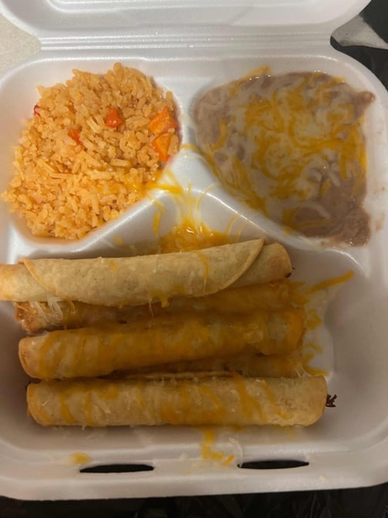 #7 Five Rolled Tacos
