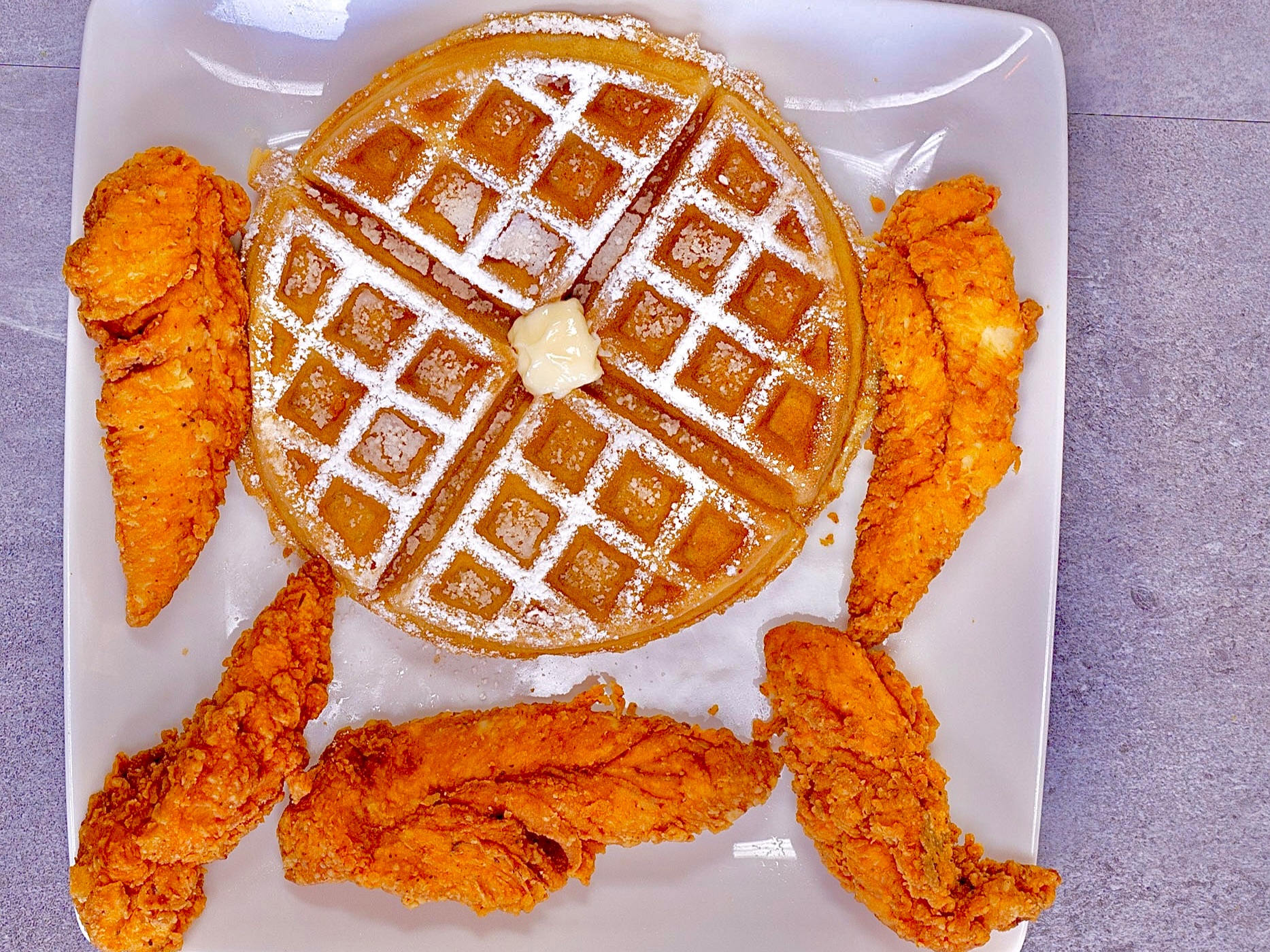 5 Tenders 1 Waffle