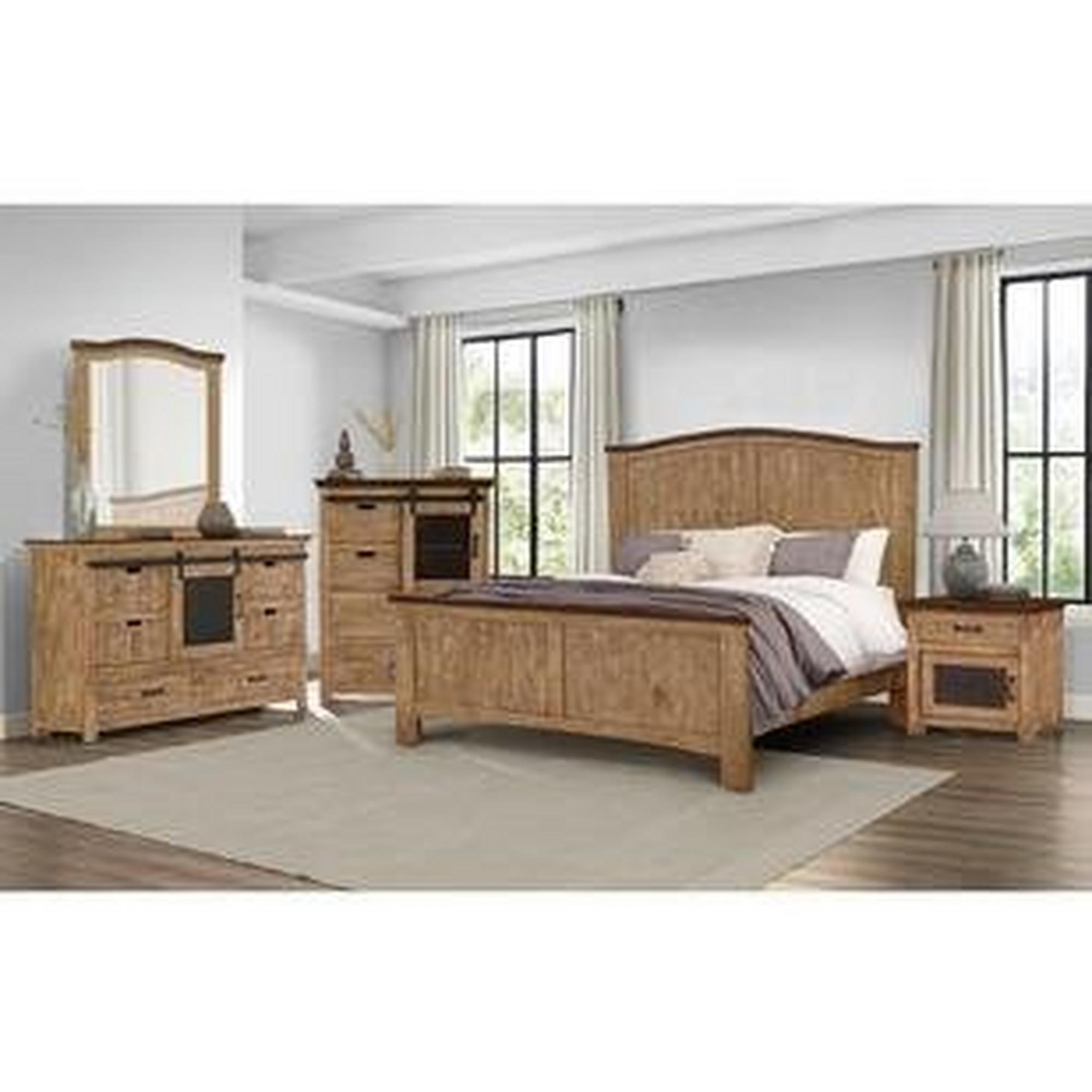 Queen Wind Creek Bed w/Chest, Nightstand