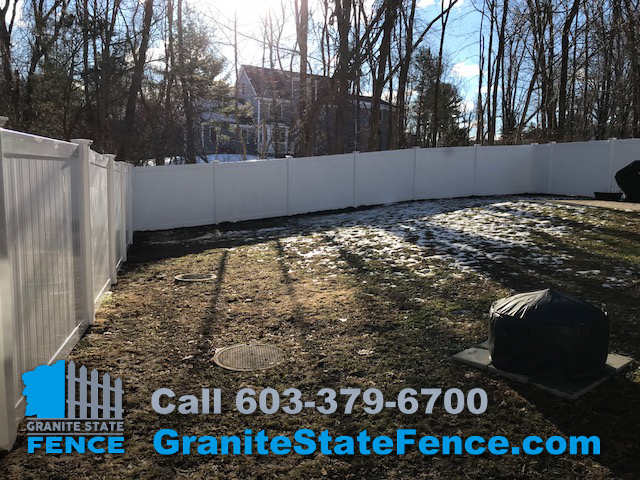 Vinyl Fence Installation