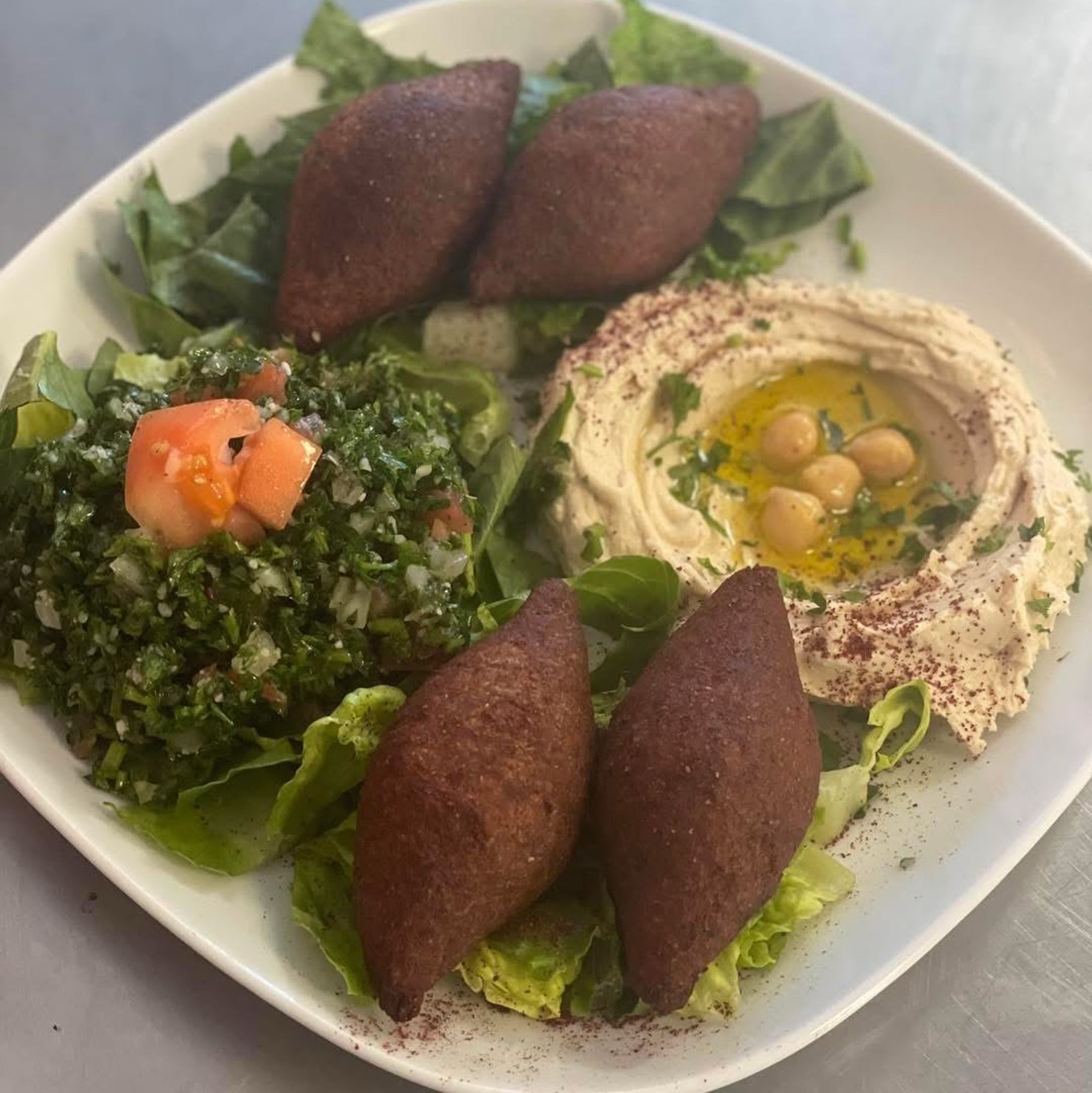 Kibbeh Platter
