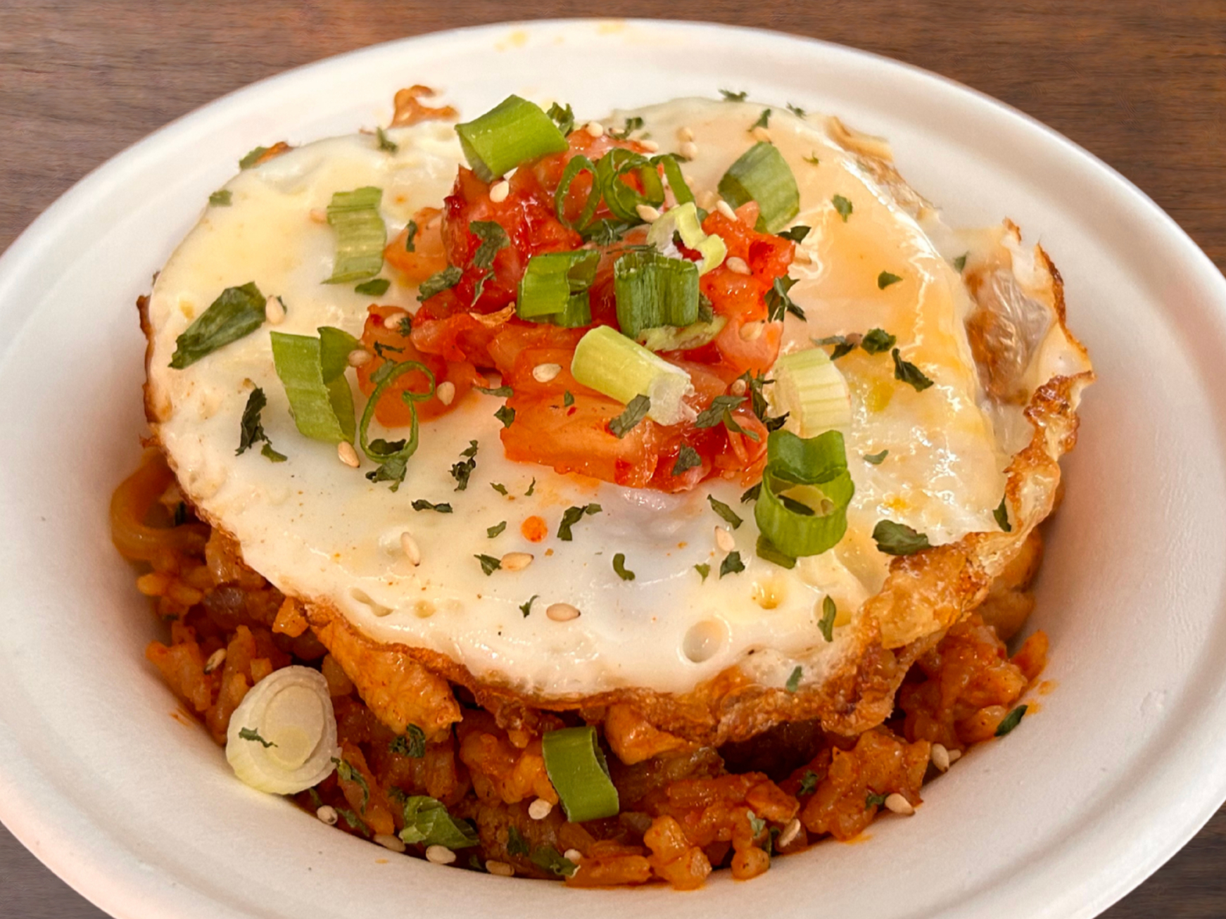 Bacon & Ham Kimchi Fried Rice
