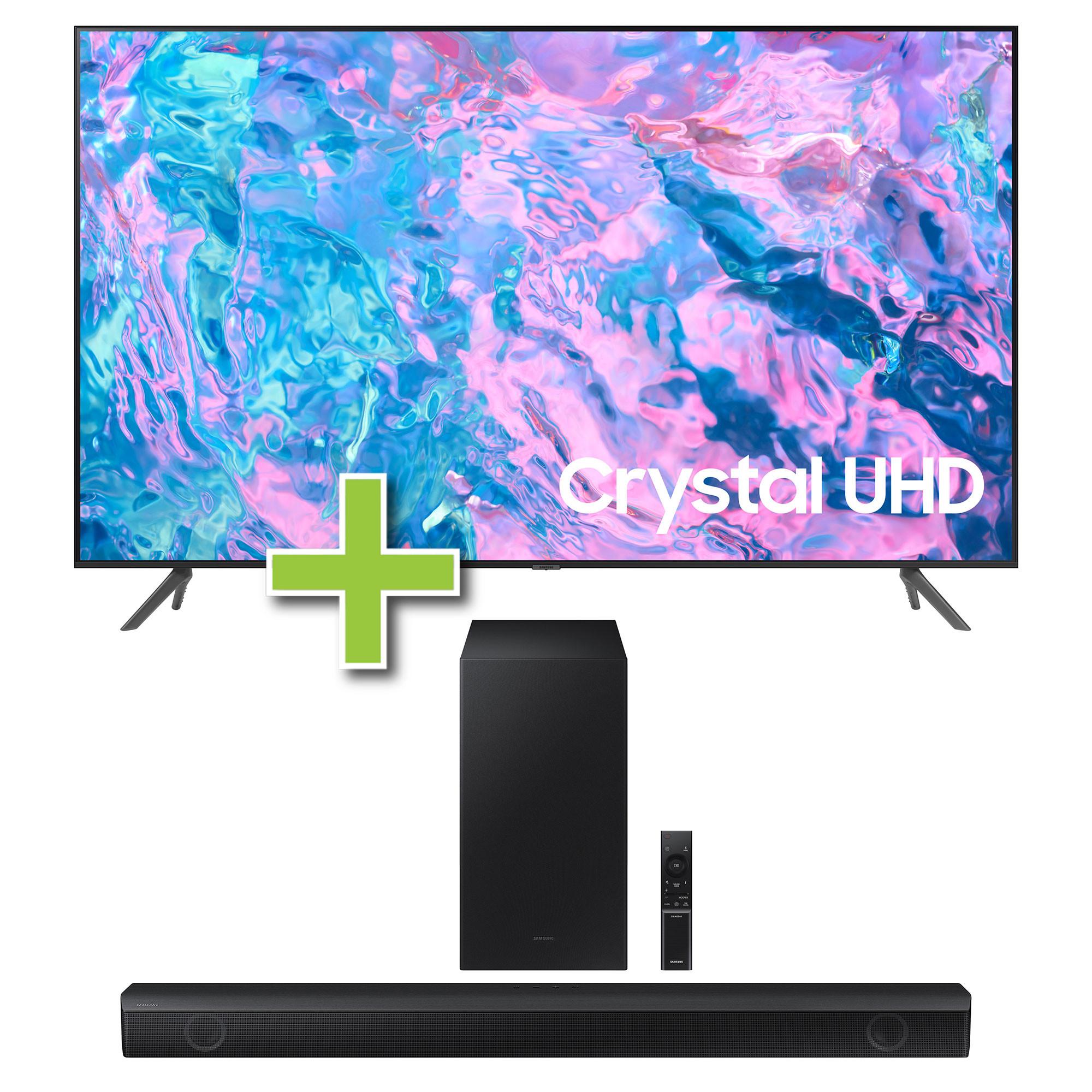 50" Samsung 4K UHD Smart TV & Samsung Soundbar