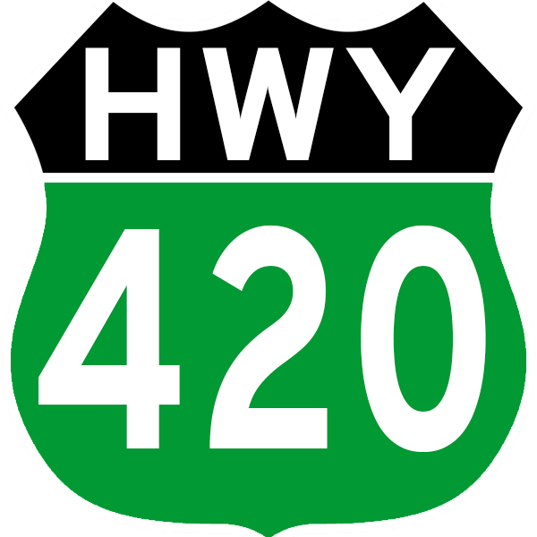 HWY 420 Bremerton by the Shipyard Logo