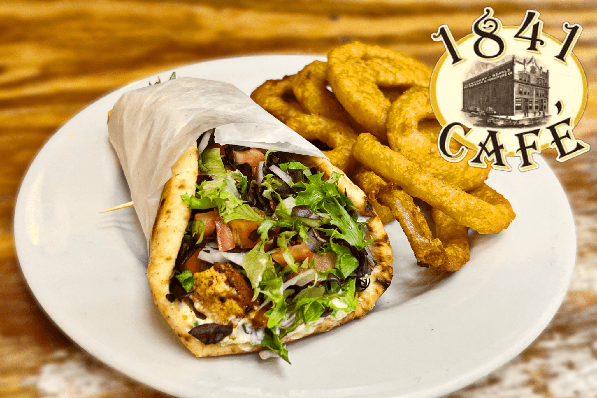 "The Rec" Blackened Chicken Pita