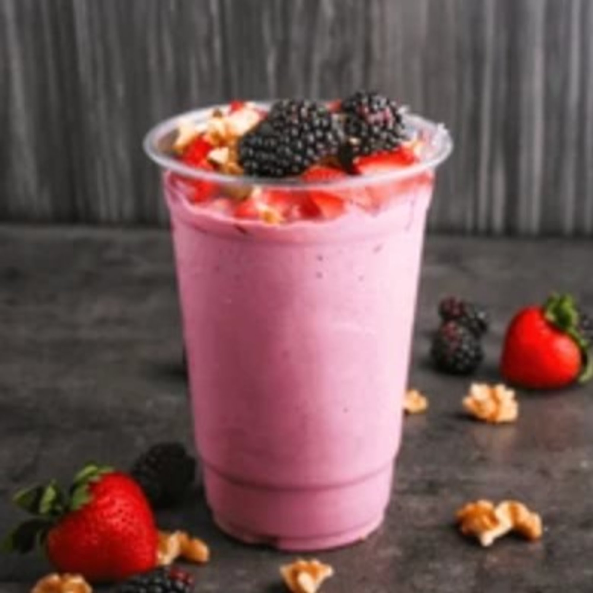 Strawberry Walnuts Smoothie