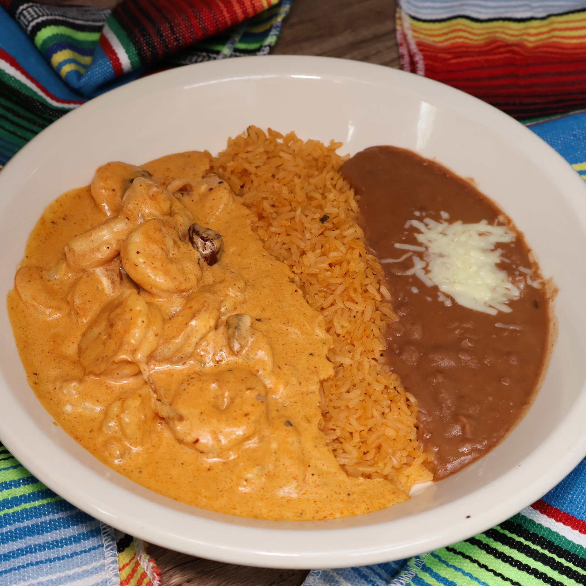 Camarones al Chipotle