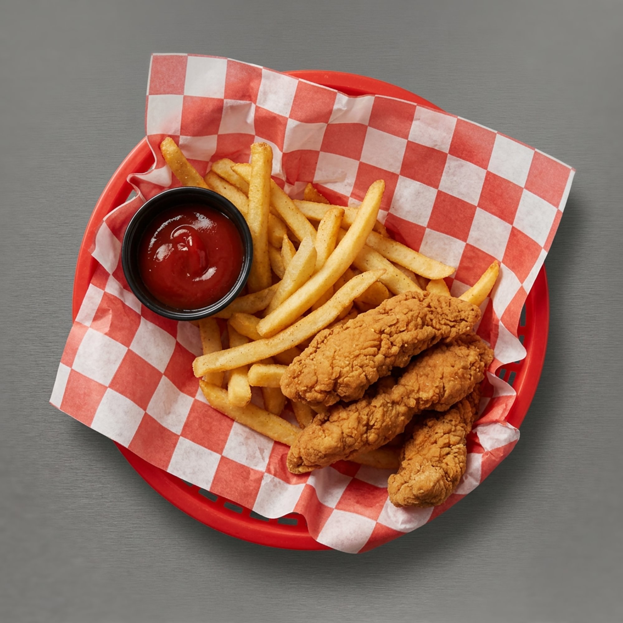 Chicken Fingers with French Fries