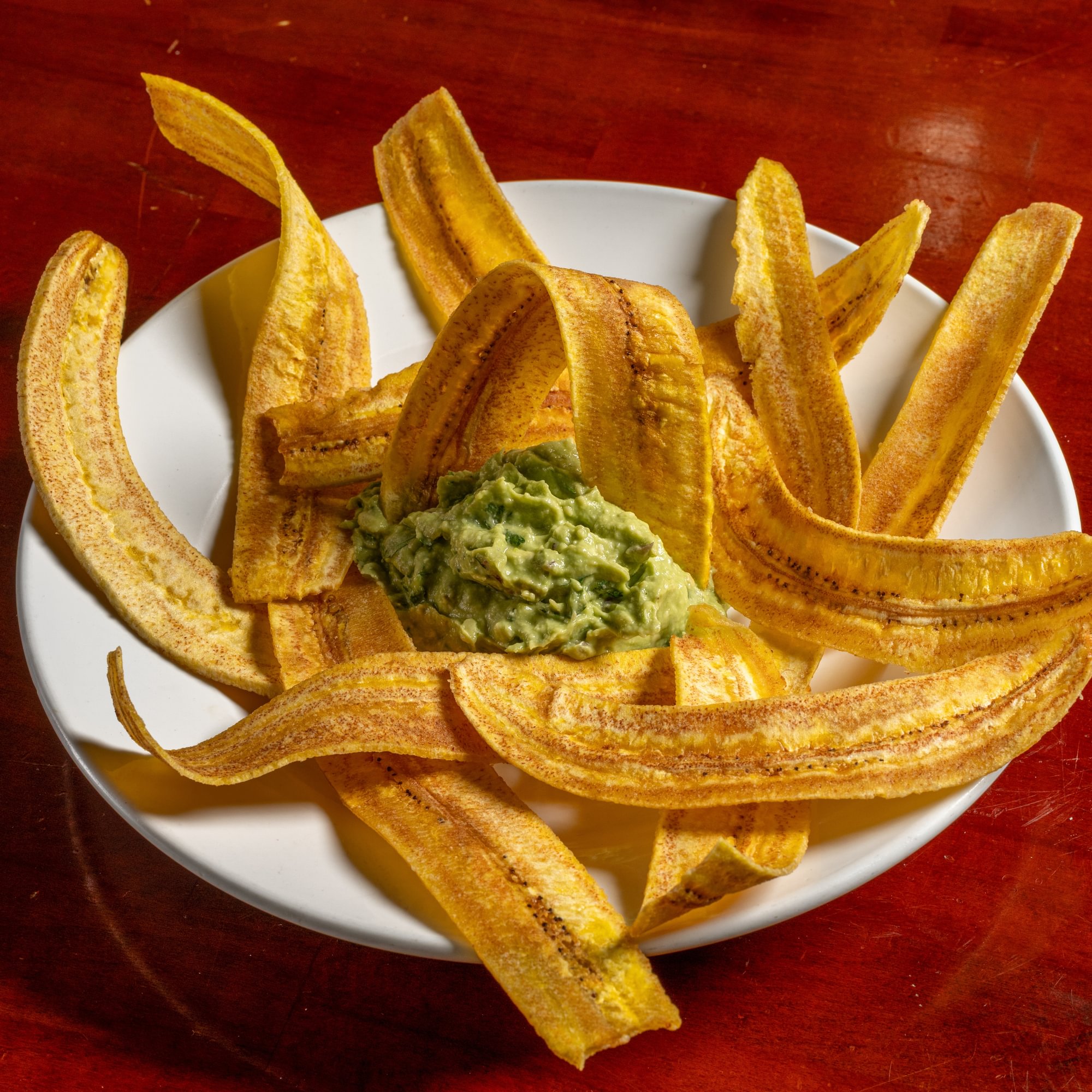 Mariquitas Con Guacamole