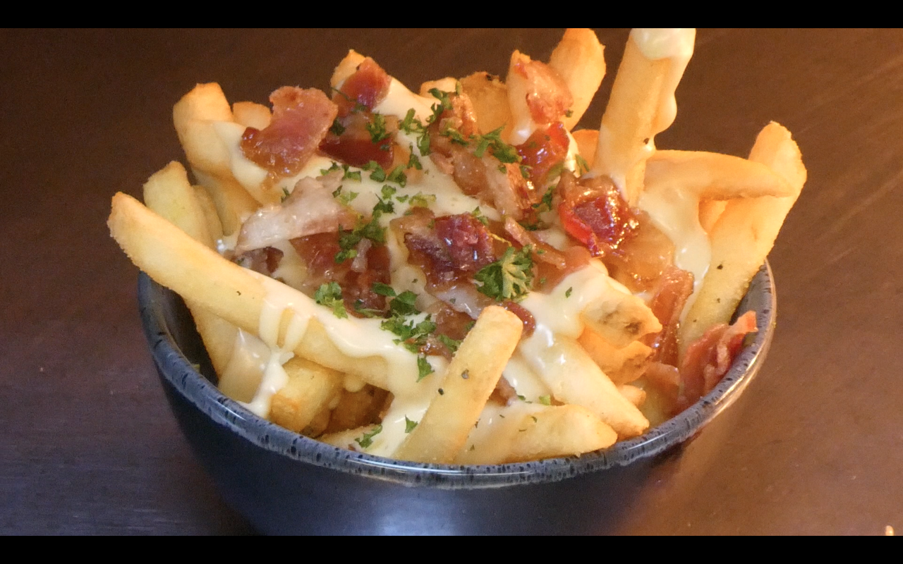 Cheese & Bacon loaded fries