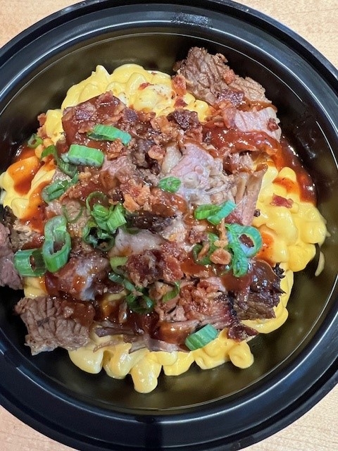 Brisket and Mac Bowl