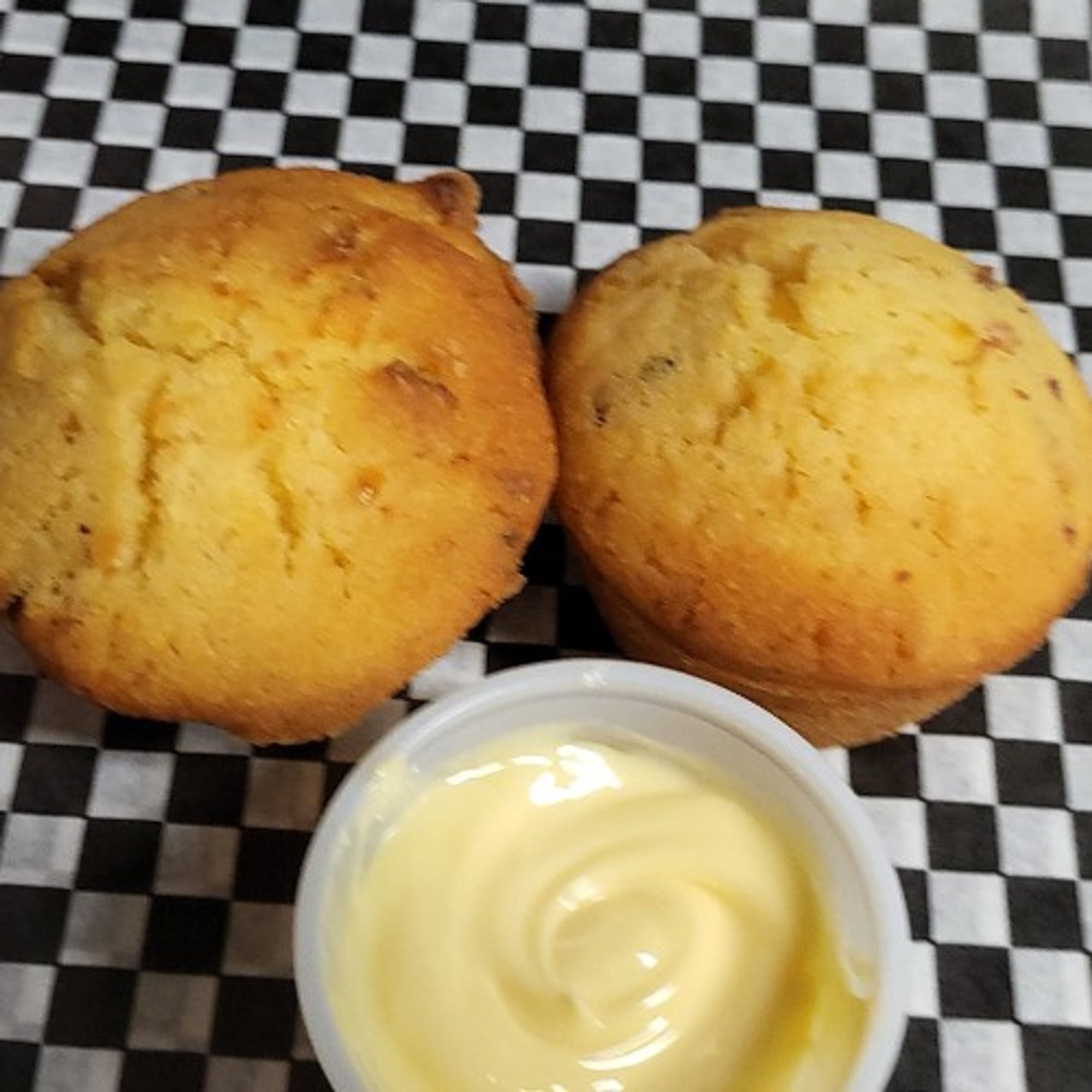 2 Honey Bacon Cornbread