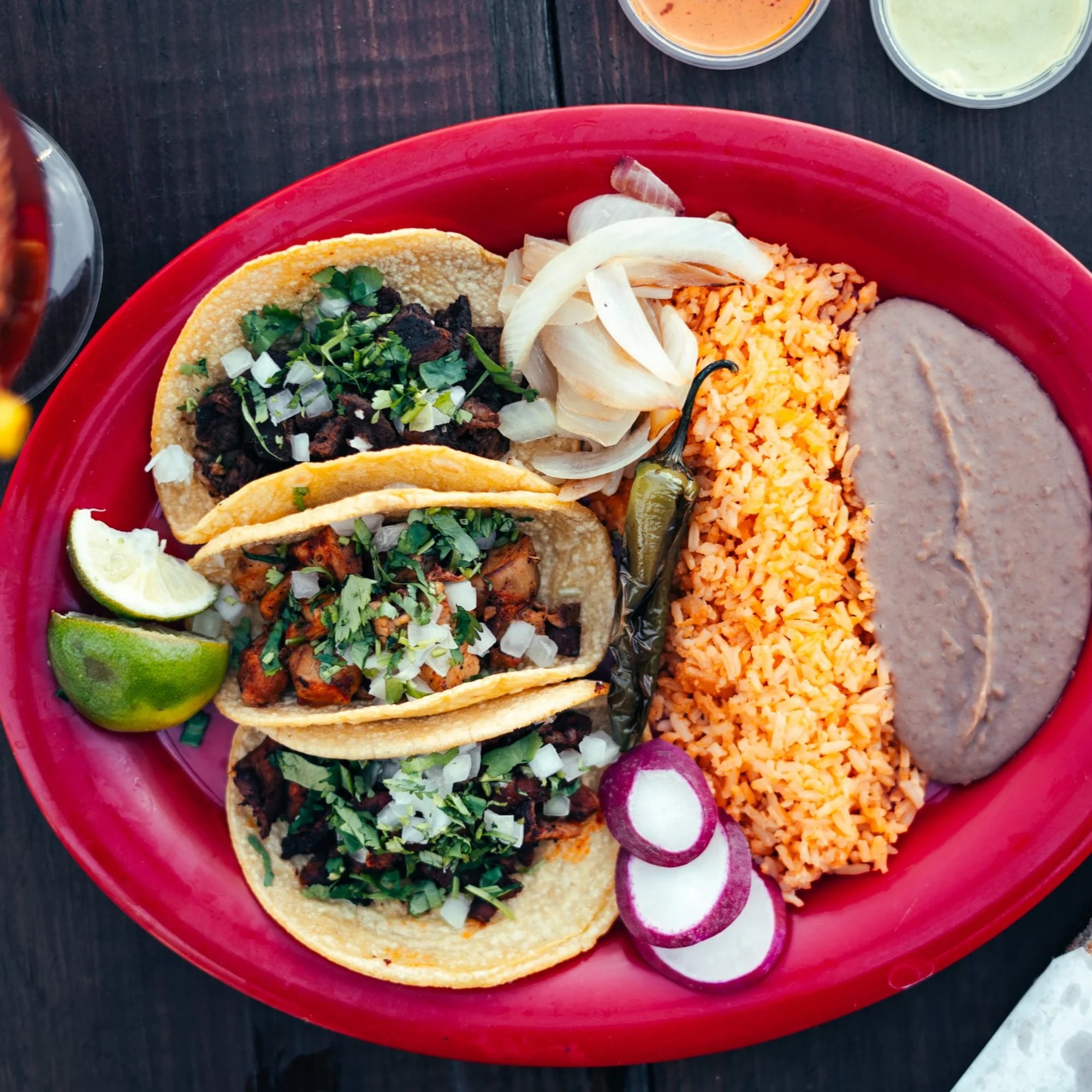 Lunch Taco Plate
