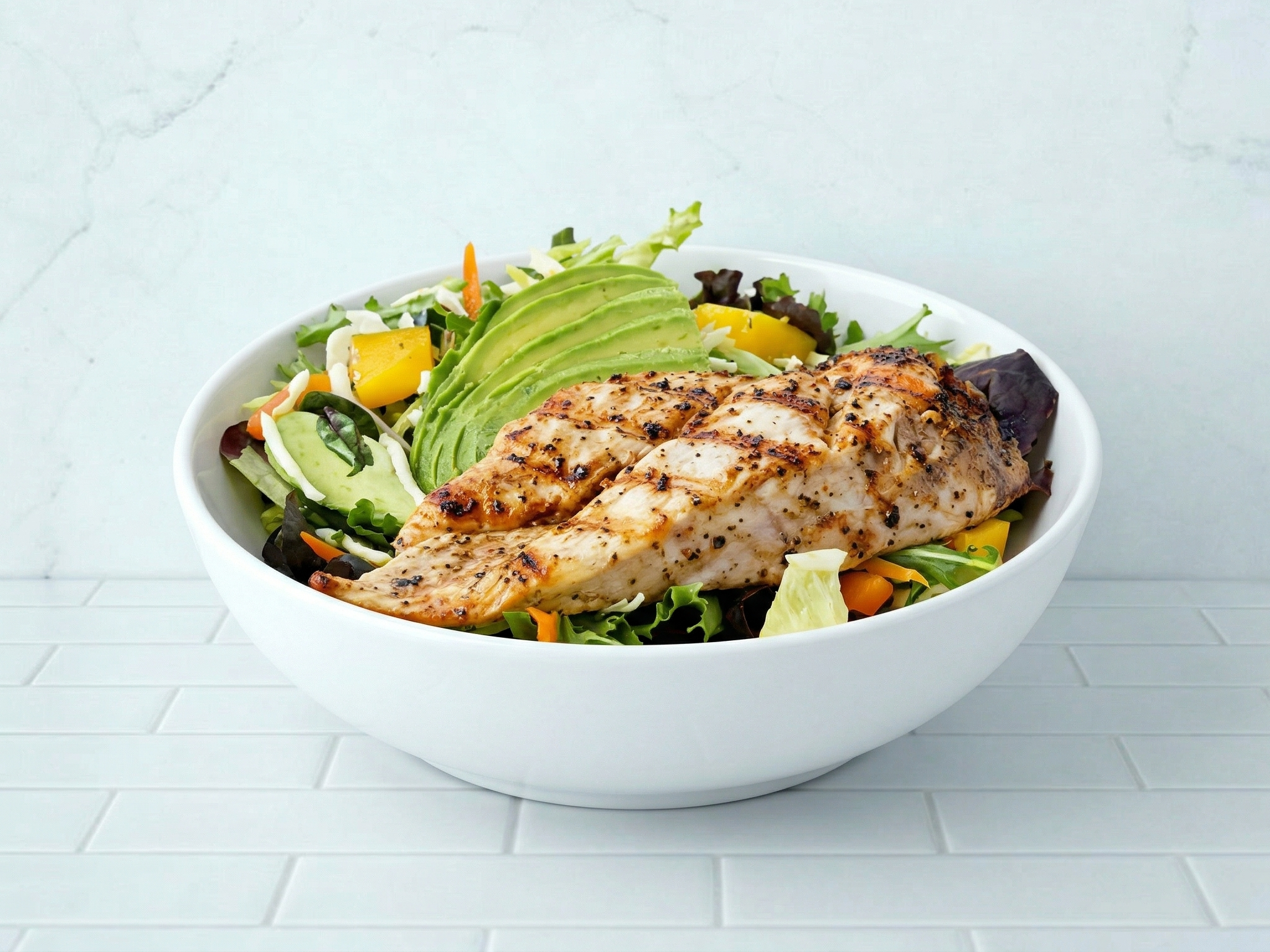 Grilled Chicken Avocado Salad