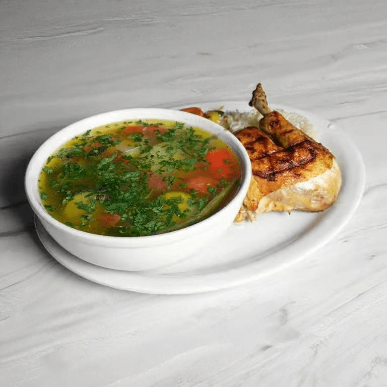Sopa de Gallina Criolla