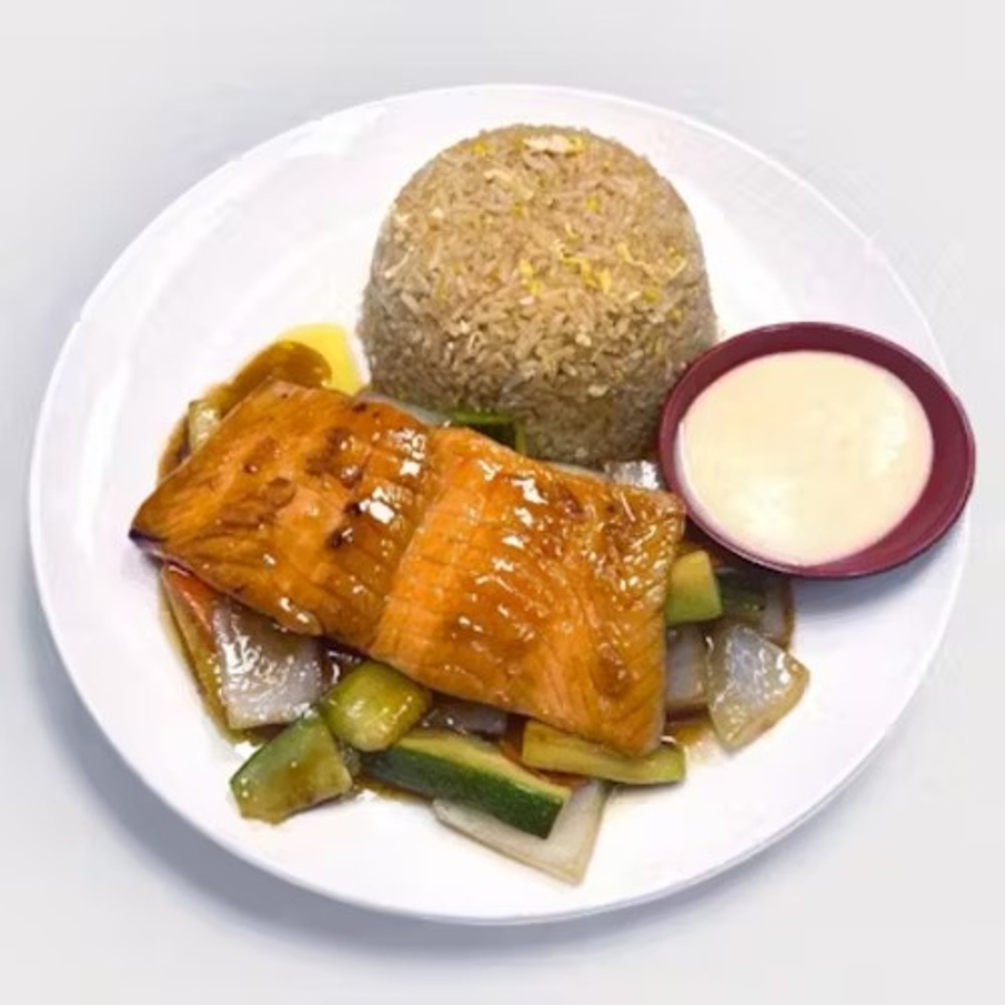 Hibachi Salmon