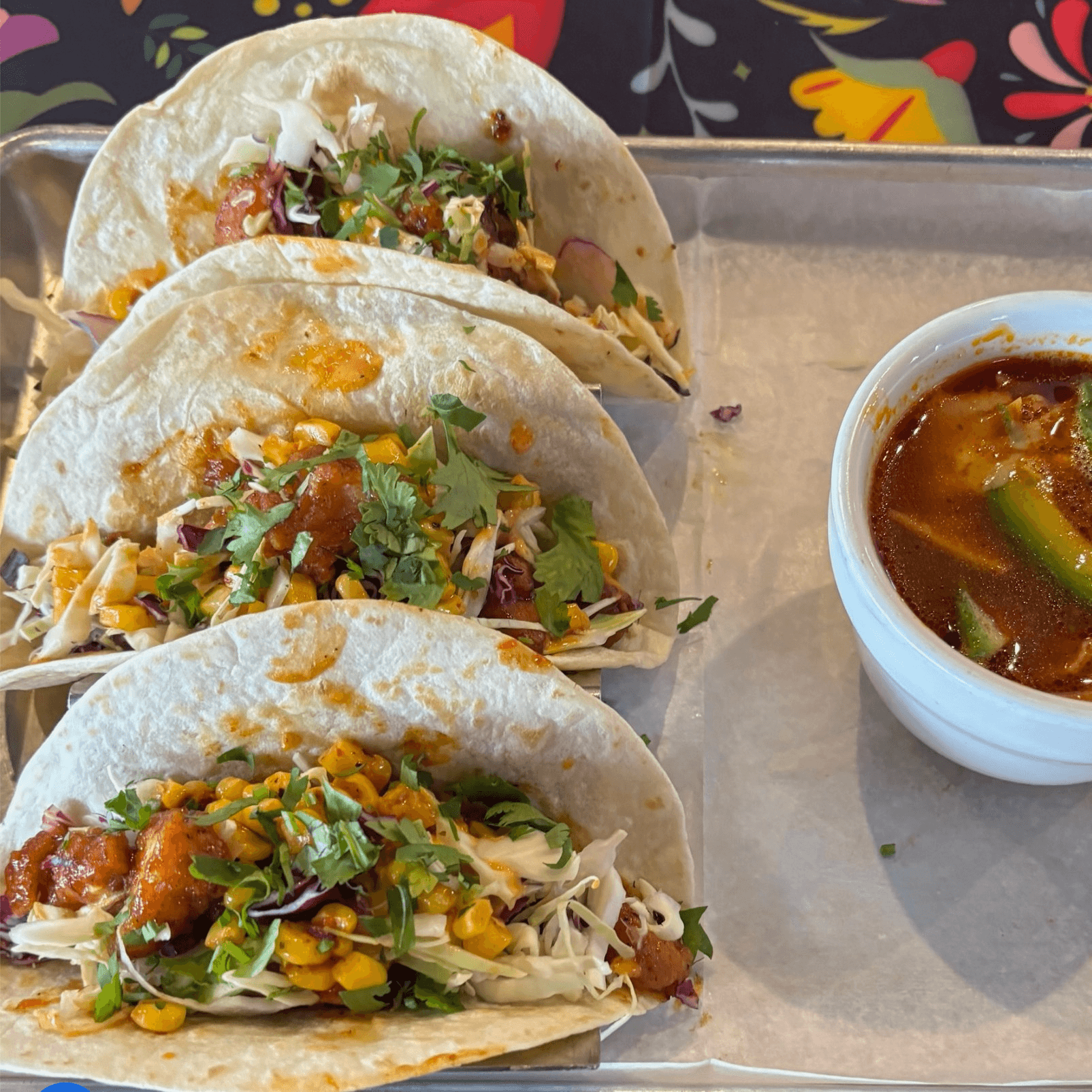 BBQ Chicken Tenders Tacos