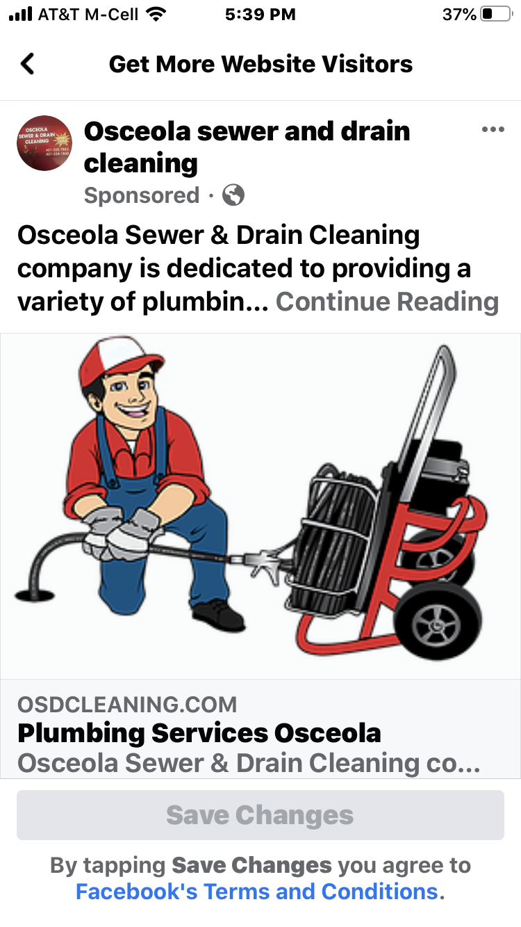 Osceola Sewer and Drain Cleaning Photo