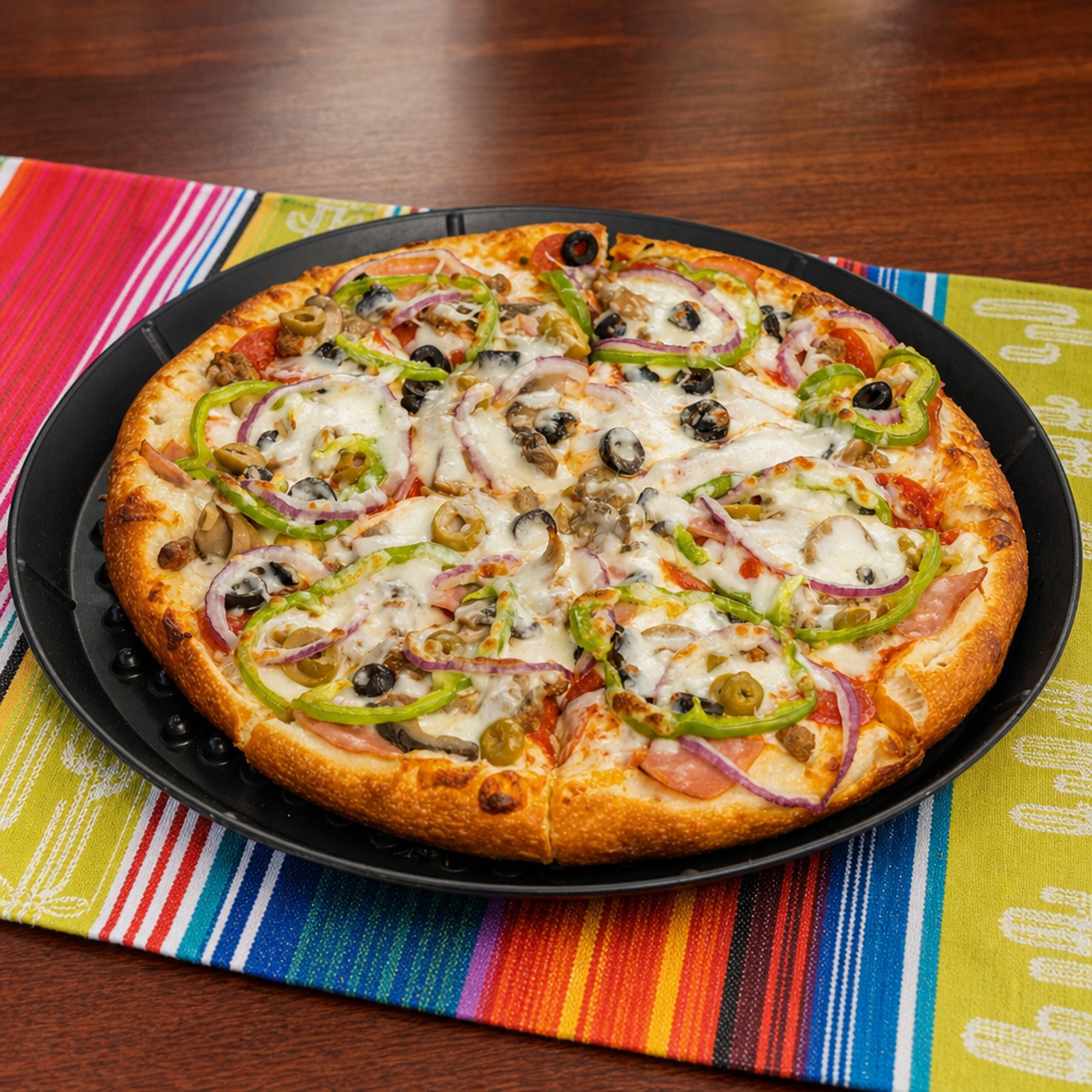 Large The House Supreme Pizza