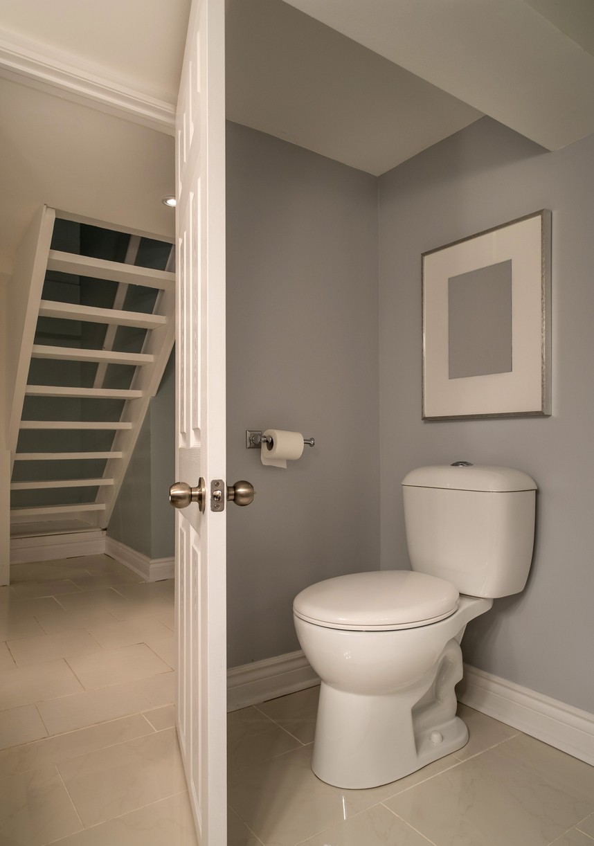 New basement bathroom installations