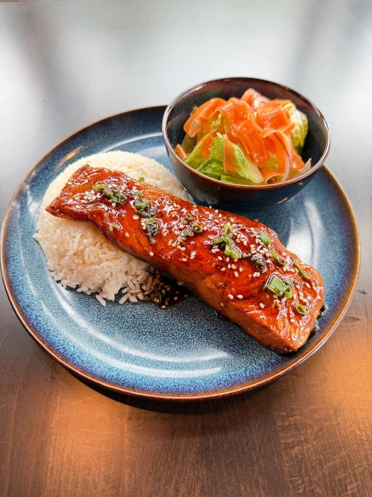 Salmón Teriyaki