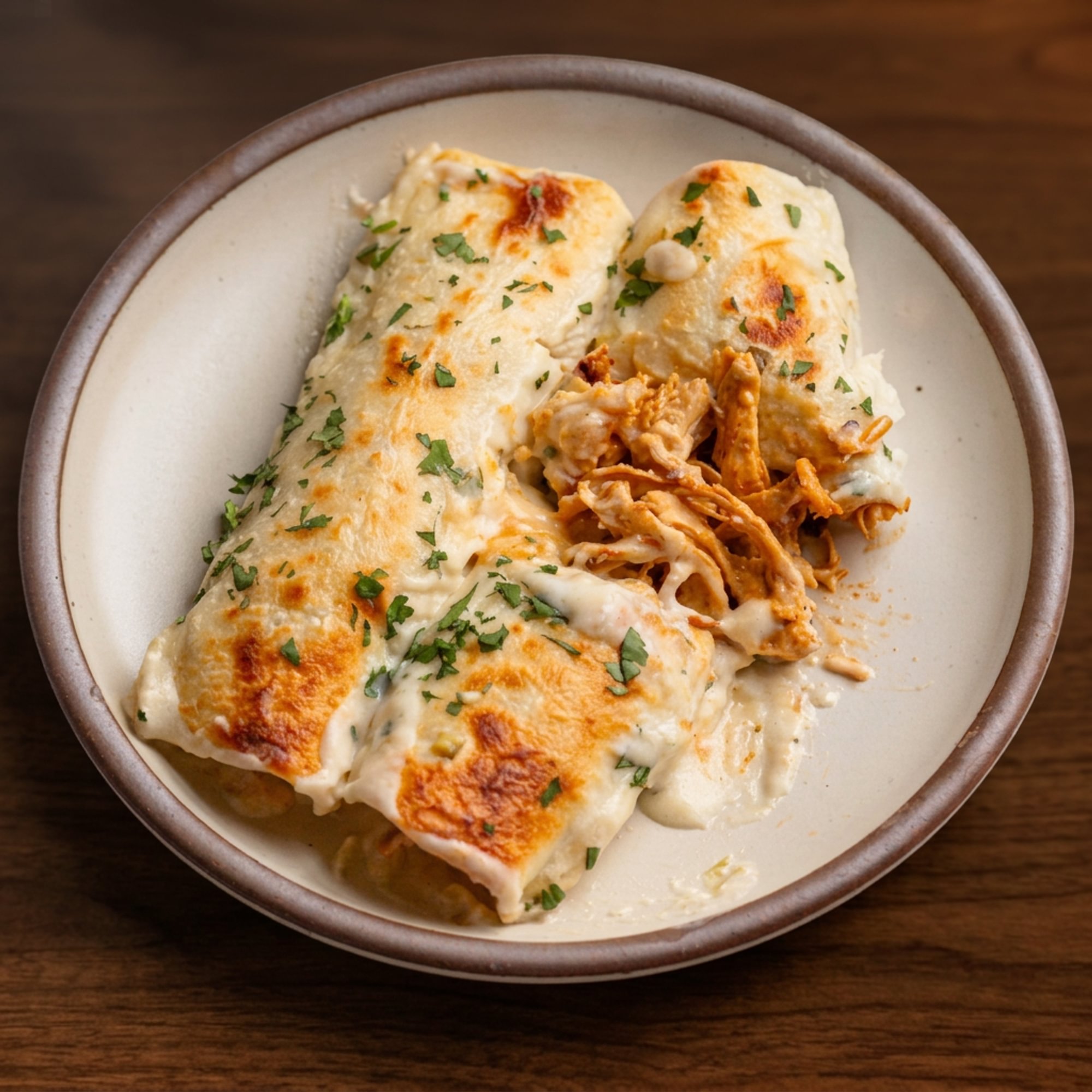 Shredded Chicken Enchilada - Lunch Sp