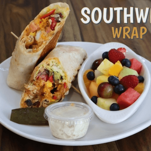 Southwest Chicken Wrap Deluxe