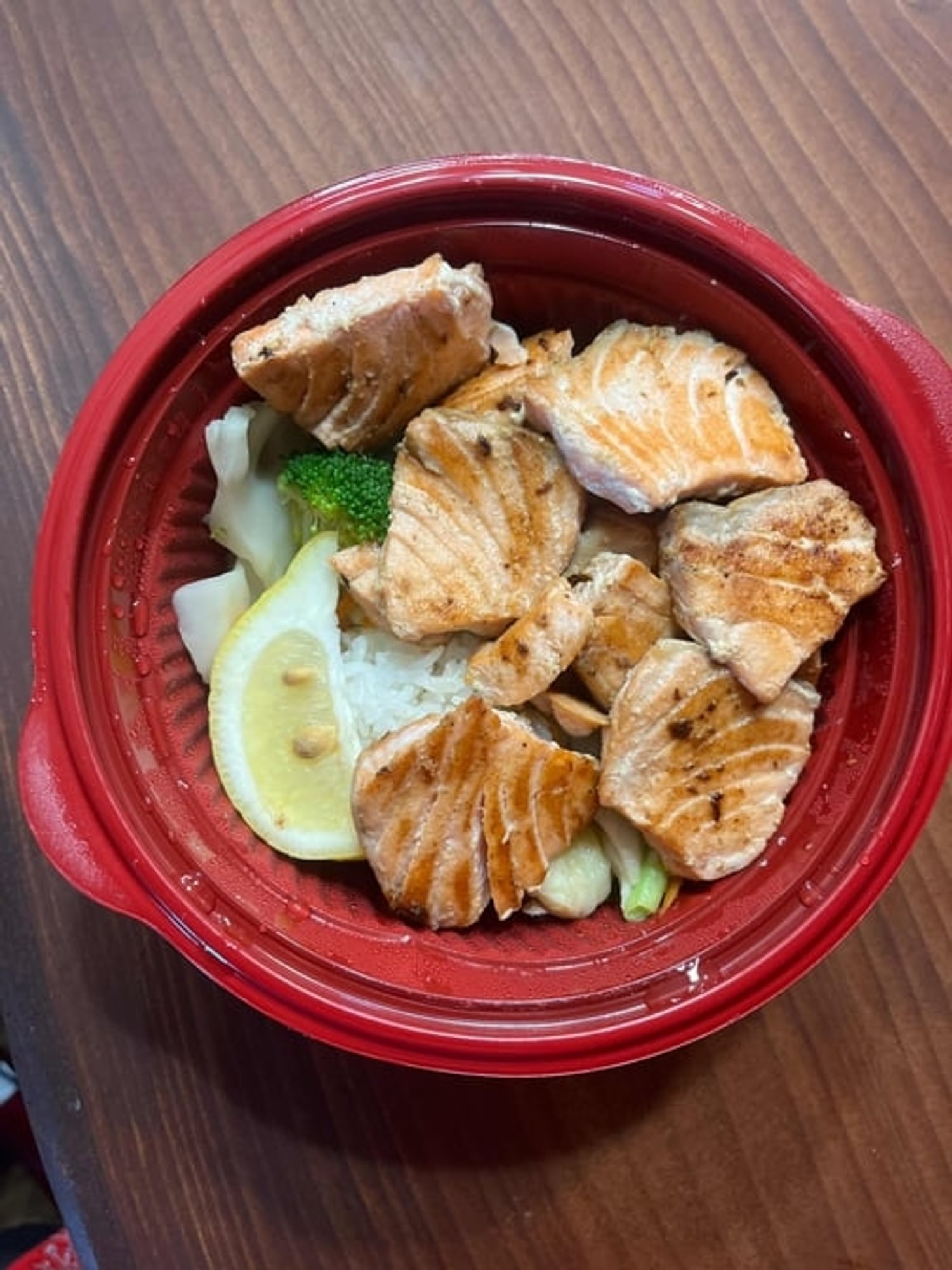 Grilled Salmon Bowl