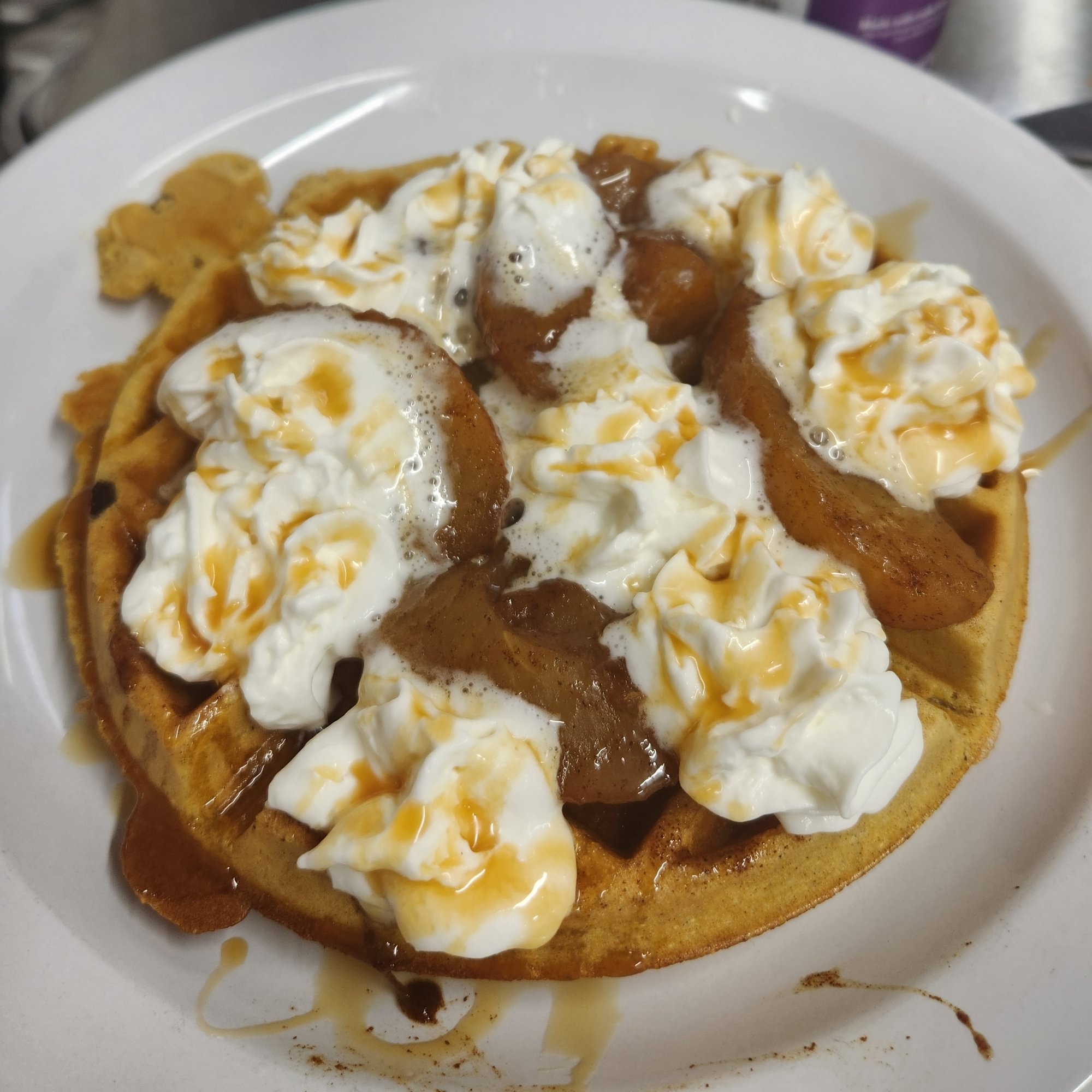 Chocolate Chip Cannoli Pancake