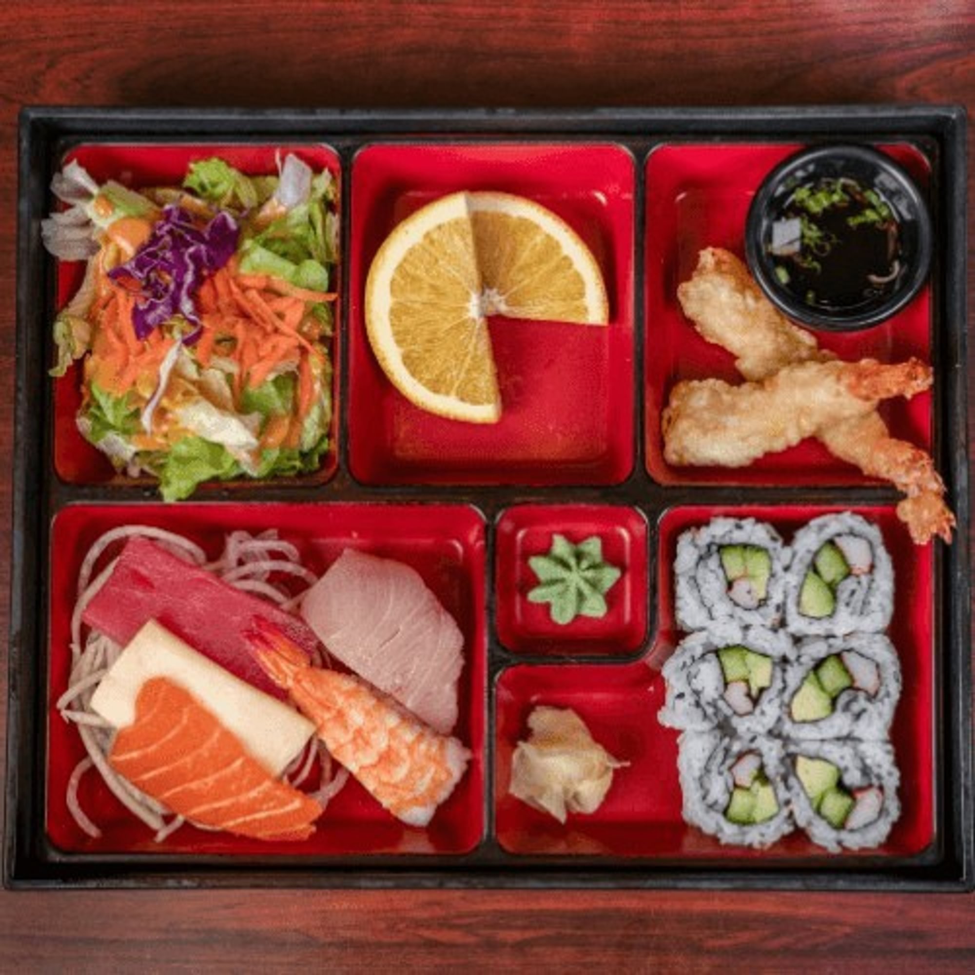 Bento-Sushi & Sashimi