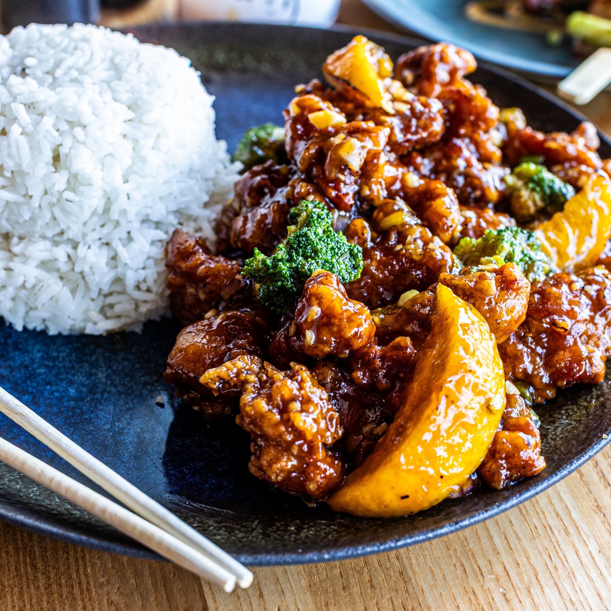 Orange Chicken Dinner