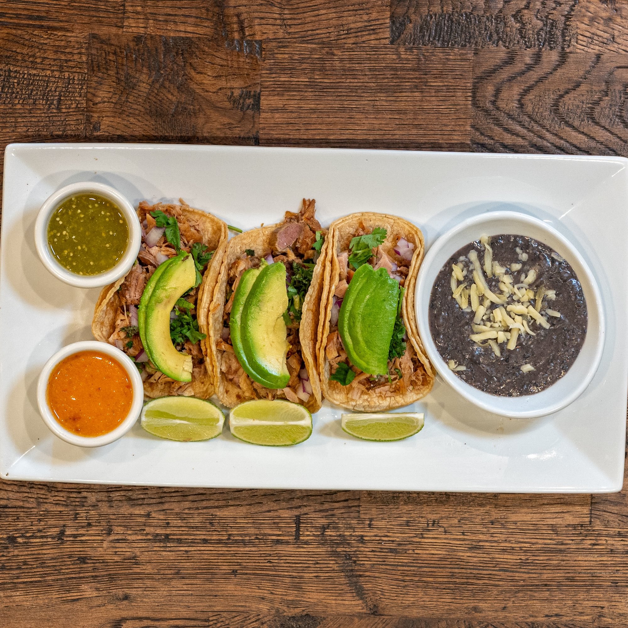 Carnitas Taco Trio