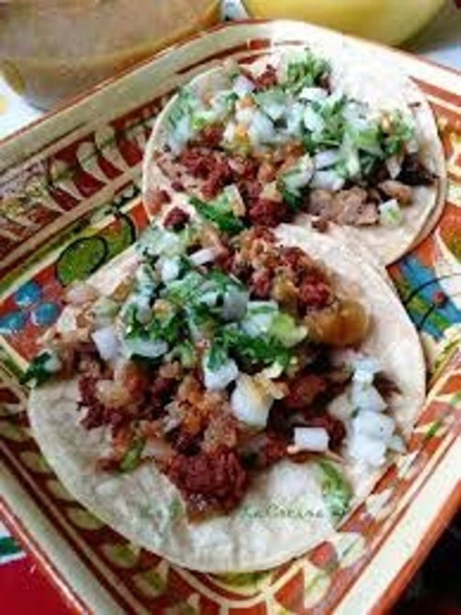Taco Campechano (Sausage & Steak)