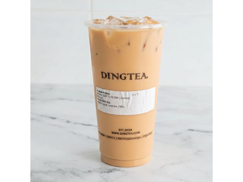 Peach Milk Tea